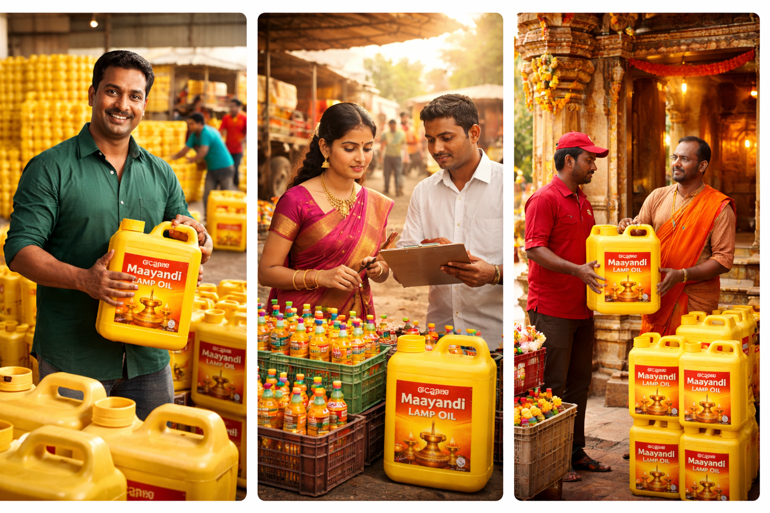 Andhra Pradesh lamp oil supply by MAAYANDI INDUSTRIES